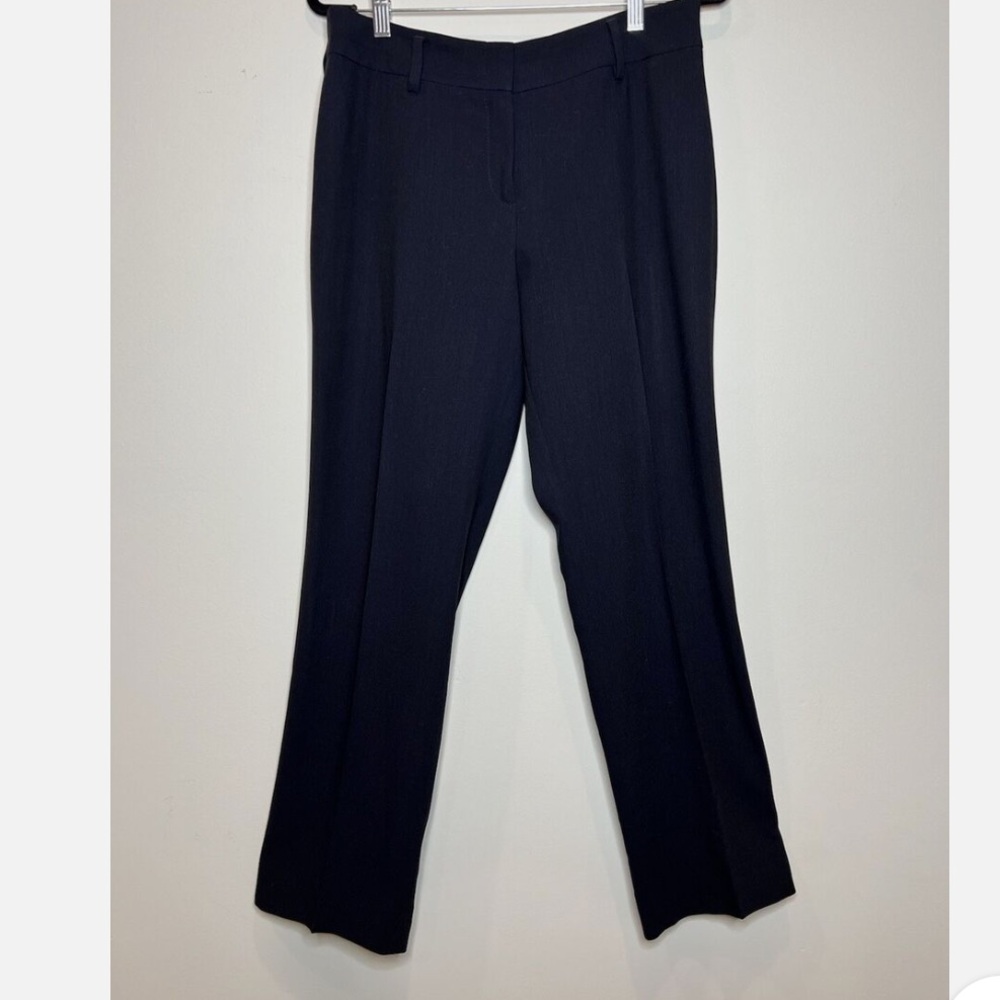 A-K-R-I-S•Punto Black Wool Dress Pants